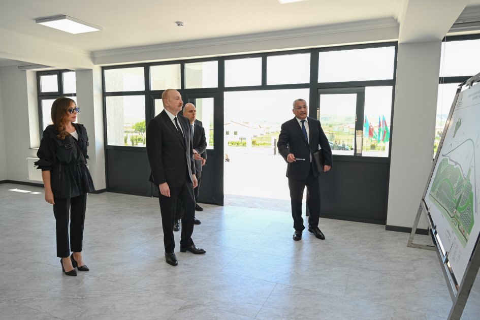 Prezident və birinci xanım Cəbrayıla səfər etdi (YENİLƏMİB)