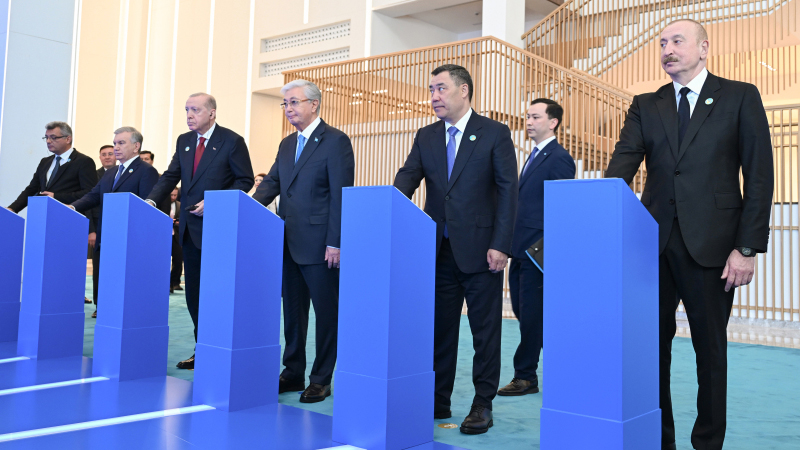 TDT liderləri Türk Sivilizasiyası Mərkəzinin təməlqoyma mərasimində iştirak etdi (FOTO)
