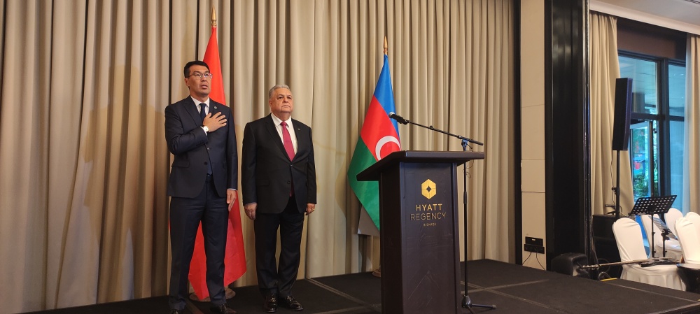 Bişkekdə 28 May-Müstəqillik Günü münasibətilə rəsmi qəbul təşkil olundu (FOTO)