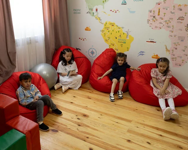 Leyla Əliyeva və Arzu Əliyeva Lənkəranda uşaq evini ziyarət etdi (FOTO)