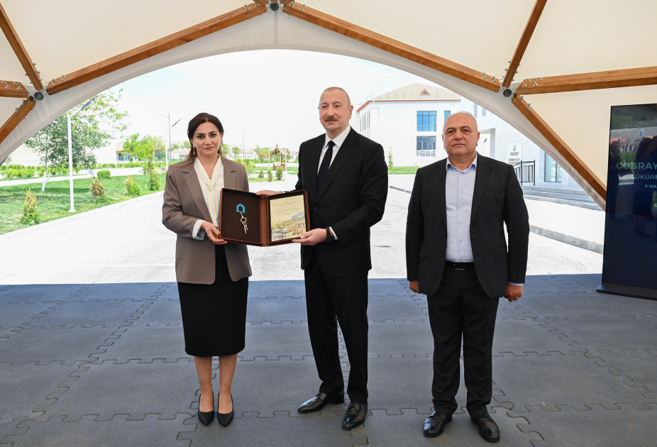 Prezident və birinci xanım Cəbrayıla səfər etdi (YENİLƏMİB)