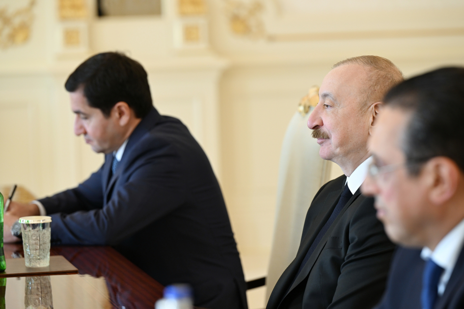 İlham Əliyev Parlamentlərarası İttifaqın Baş katibini qəbul etdi (FOTO)