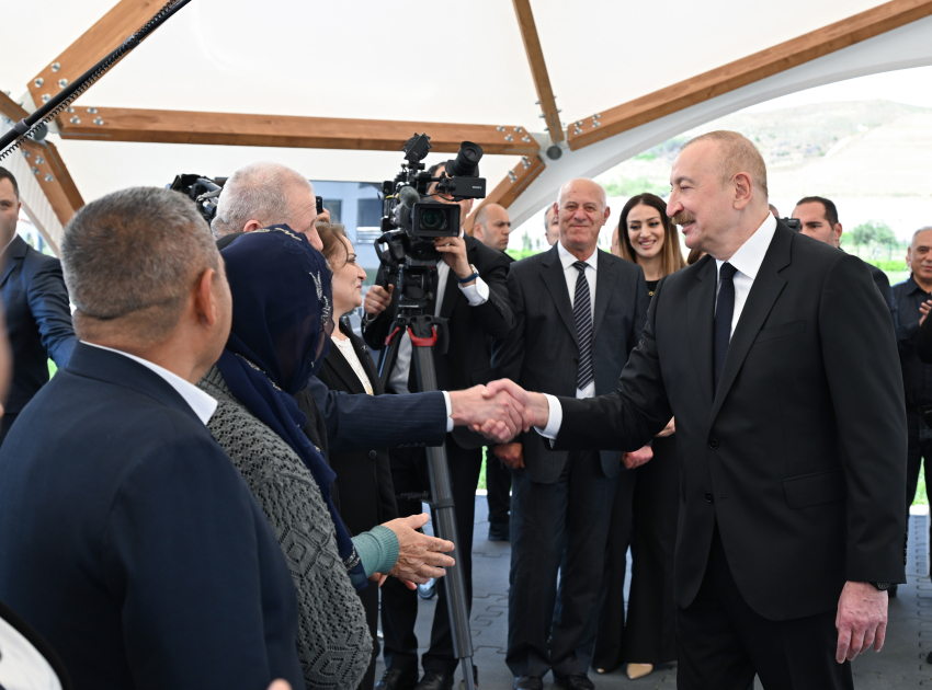 Prezident və birinci xanım Cəbrayıla səfər etdi (YENİLƏMİB)