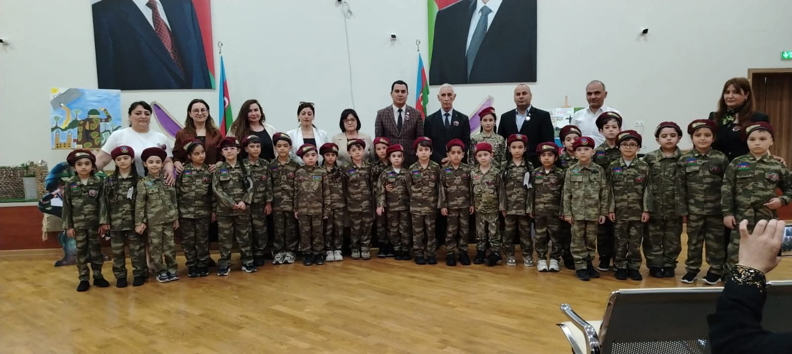 Şəhid mayor Vüsal Vəliyevin xatirəsi məktəbdə ehtiramla anıldı (FOTO)