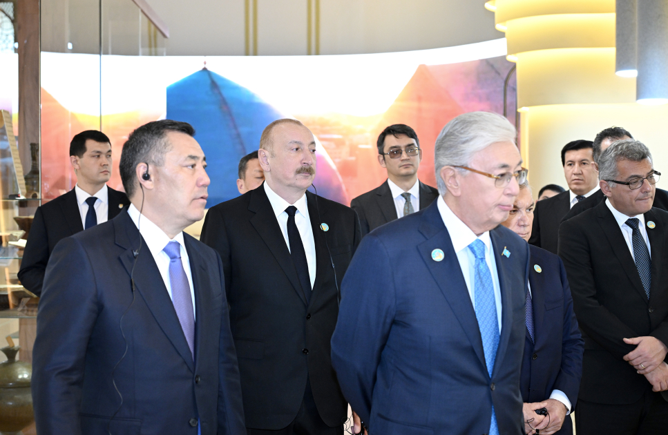 Prezident TDT Dövlət başçılarının qeyri-rəsmi Zirvə görüşündə çıxış etdi (YENİLƏNİB)