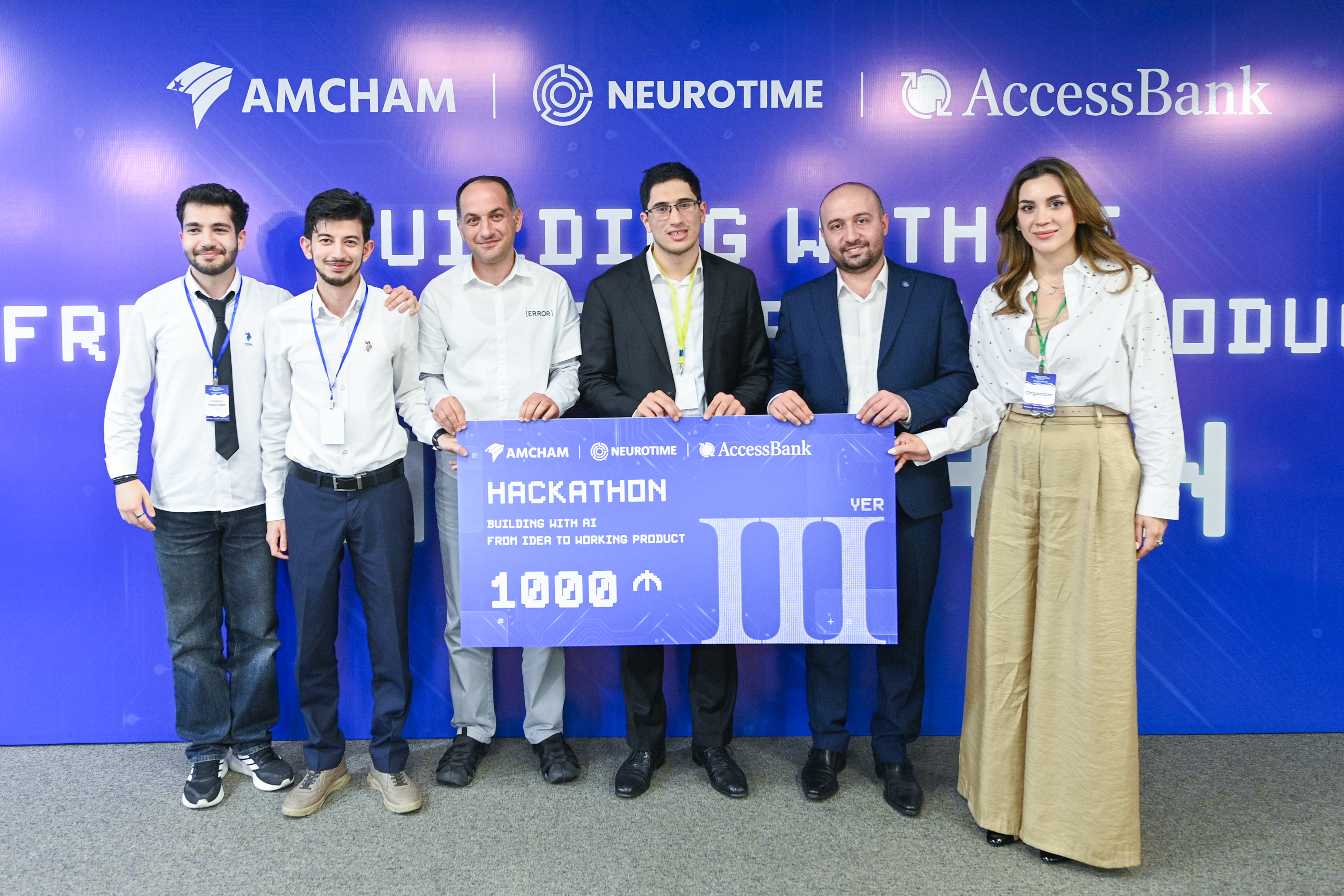 AccessBank, AmCham Azerbaijan və Neurotime süni intellekt hakatonunun qaliblərini elan etdilər
