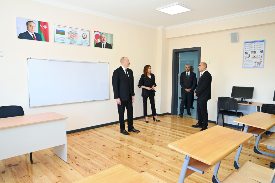 Prezident və birinci xanım Cəbrayıla səfər etdi (YENİLƏMİB)