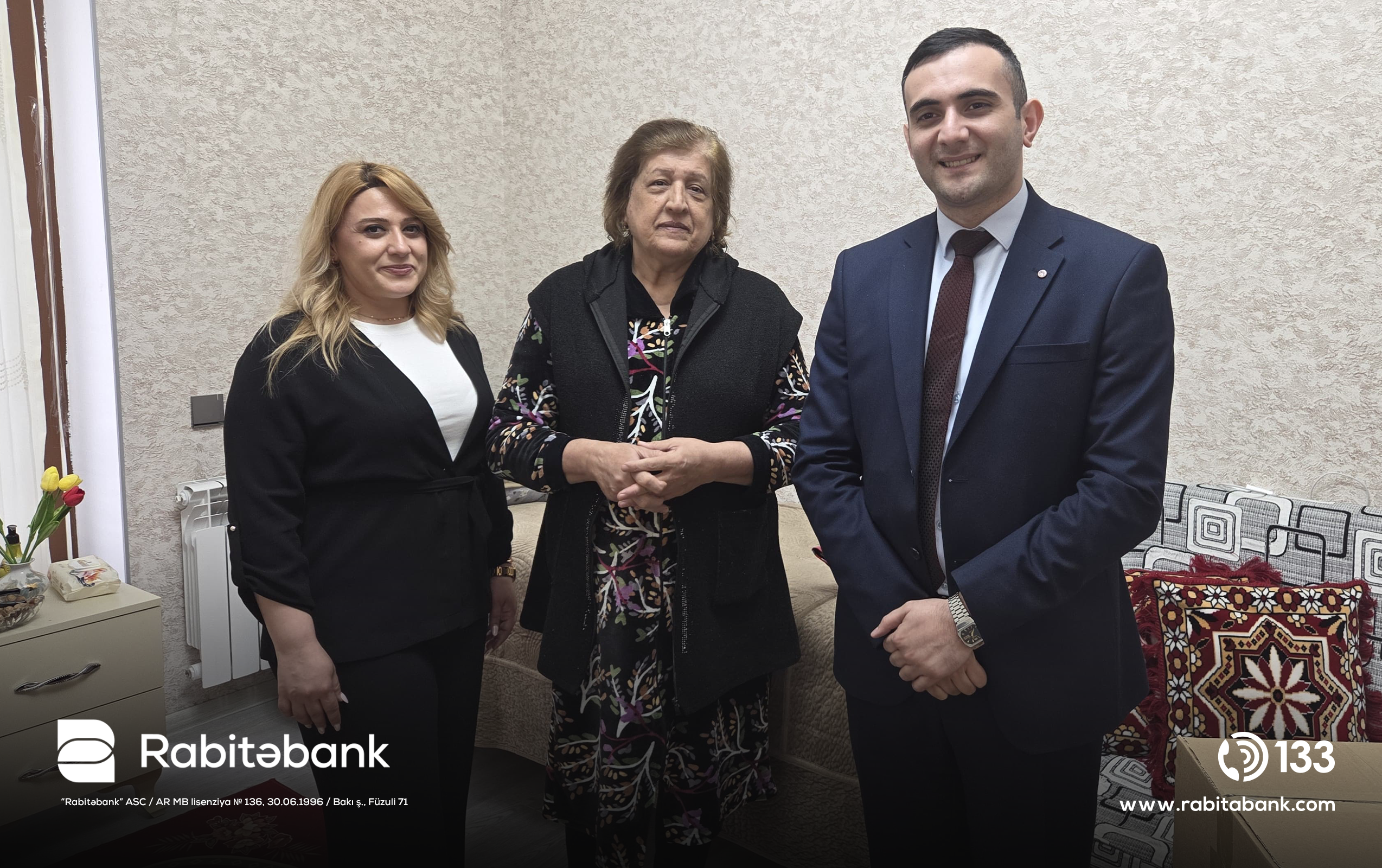 Rabitəbank Qurban bayramında Qarabağda yaşayan şəhid və qazi ailələrini ziyarət edib