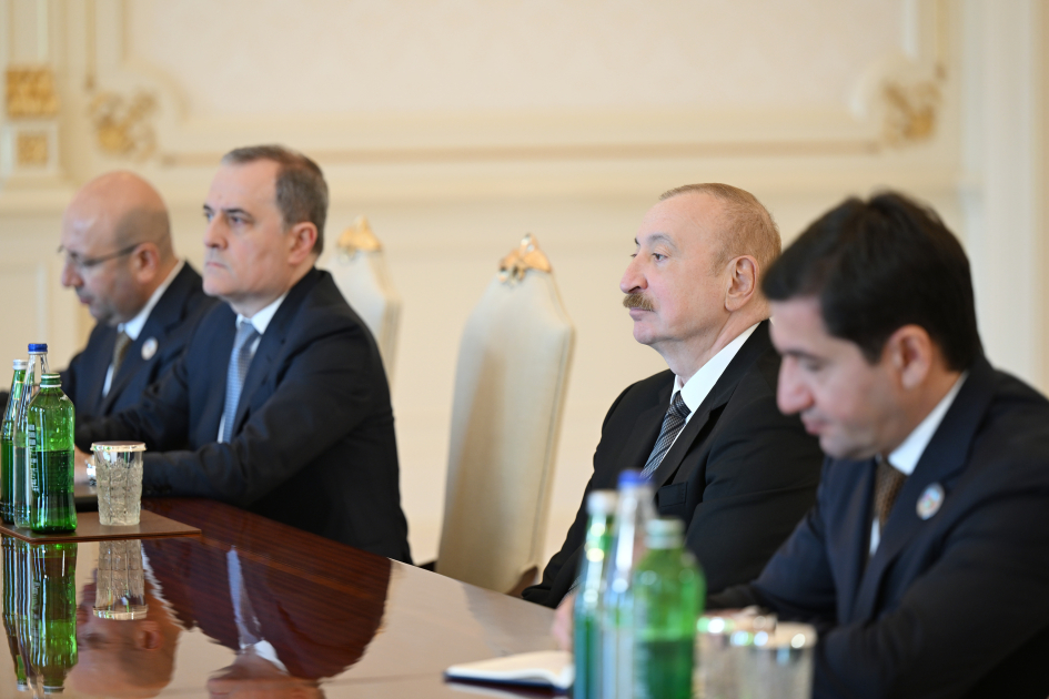İlham Əliyev BMT Baş katibinin müavinini qəbul etdi (FOTO)