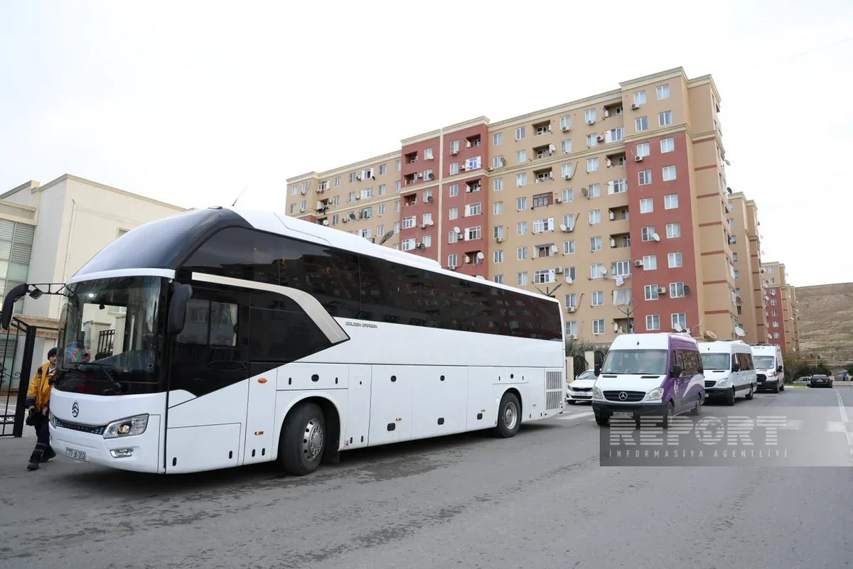 Zəngilan şəhərinə və Cəbrayılın Şükürbəyli kəndinə köç karvanları yola salındı