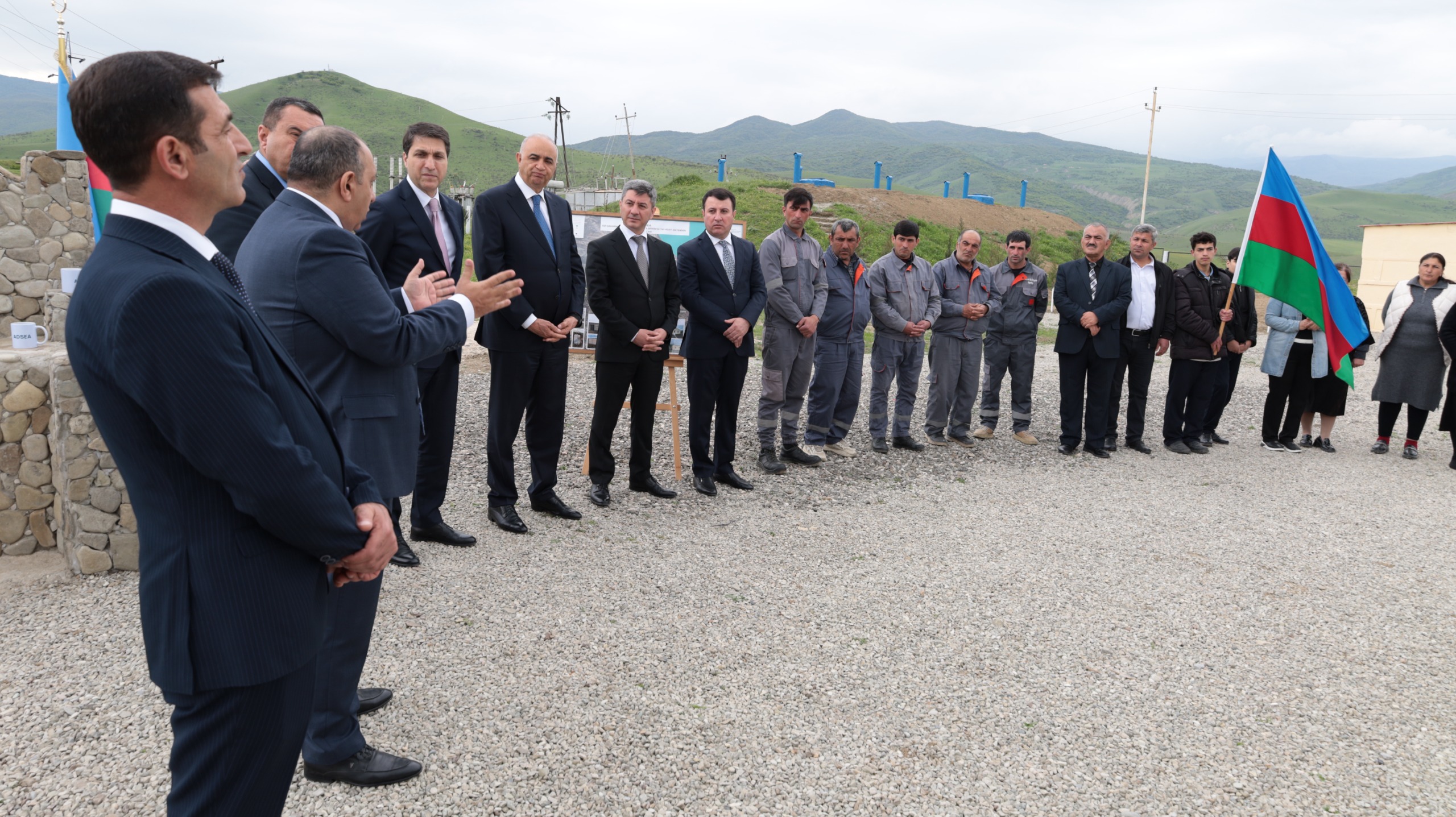 Heydər Əliyevin ildönümü münasibətilə daha bir kənd içməli su ilə təmin olundu (FOTO)