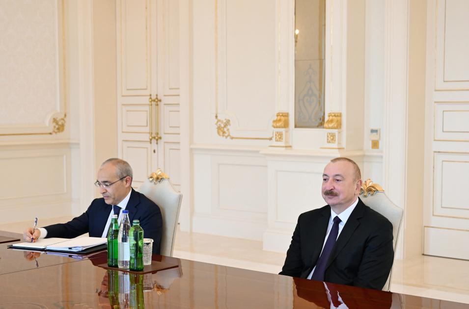 Prezident İslam İnkişaf Bankı Qrupunun sədrini qəbul etdi (FOTO)