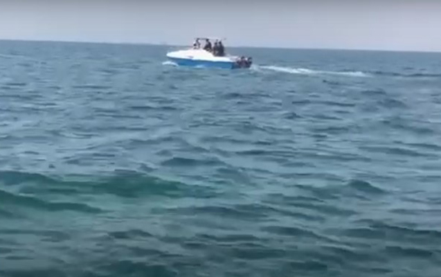Qayıqla Avropaya keçmək istəyən azərbaycanlılar saxlanıldı