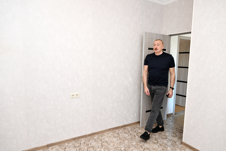 Prezident Şuşa və Xankəndiyə səfər etdi (FOTO)