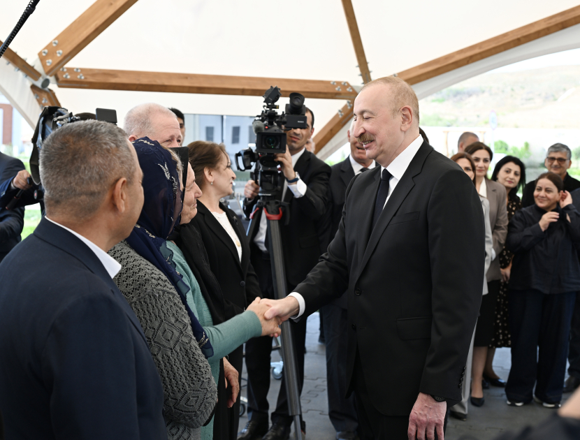 Prezident və birinci xanım Cəbrayıla səfər etdi (YENİLƏMİB)