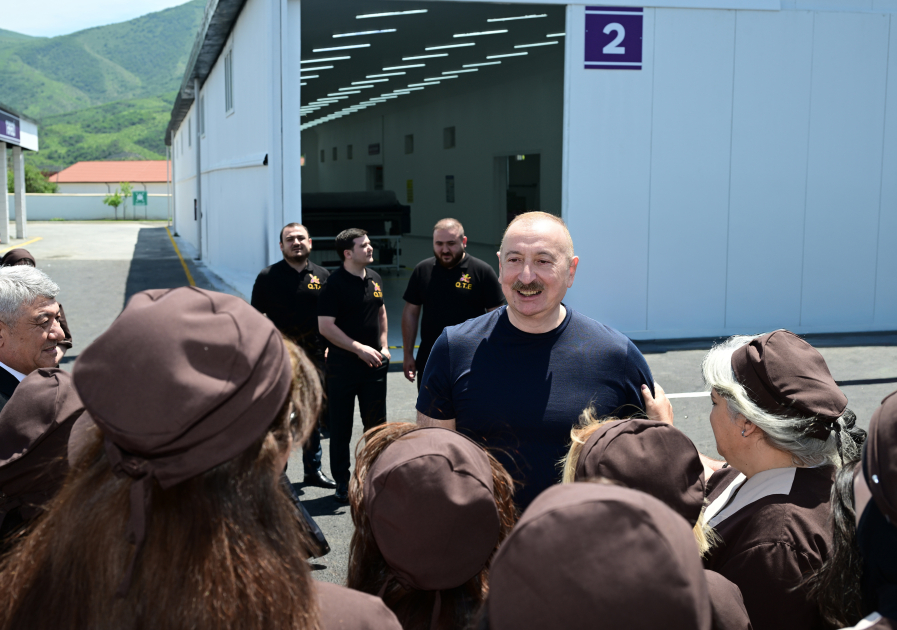 Prezident Şuşa, Xankəndi və Xocalıya səfər etdi (FOTO)