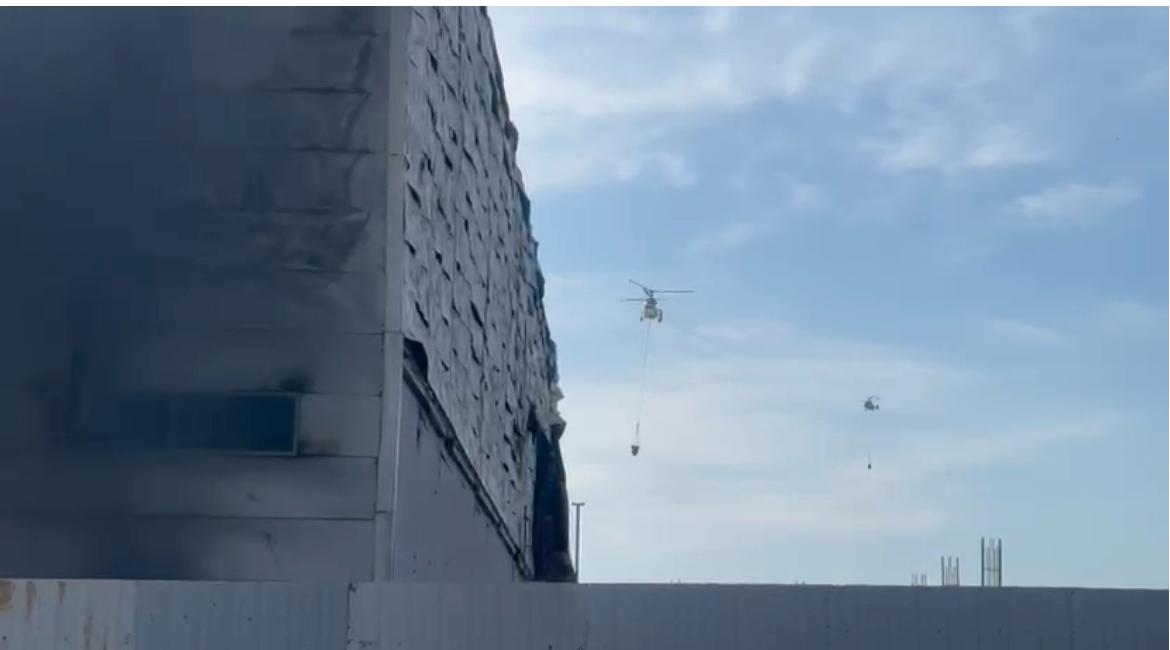 Lökbatandakı yanğın nəzarətə götürülüb, 2 helikopter cəlb olunub (VİDEO/FOTO/YENİLƏNİB)