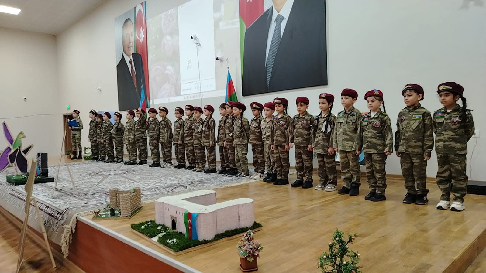 Şəhid mayor Vüsal Vəliyevin xatirəsi məktəbdə ehtiramla anıldı (FOTO)