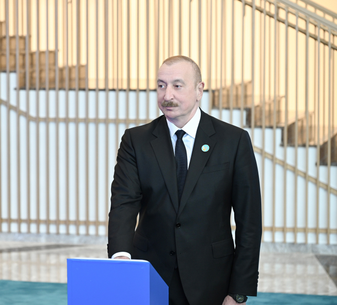 TDT liderləri Türk Sivilizasiyası Mərkəzinin təməlqoyma mərasimində iştirak etdi (FOTO)