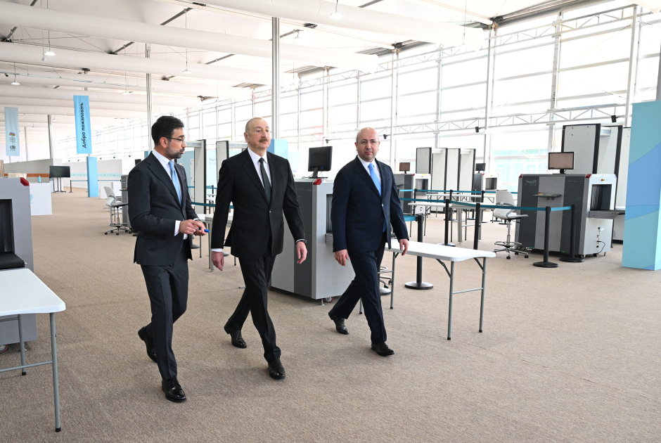 Prezident Olimpiya Stadionunun ərazisində WUF13 ilə bağlı görülən işlərlə tanış oldu (FOTO/VİDEO)