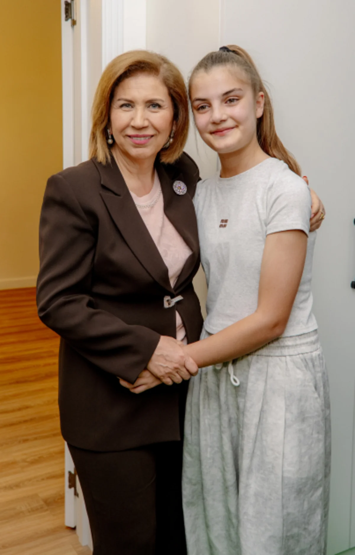 Leyla Əliyeva və Alona Əliyeva Sosial Reabilitasiya Mərkəzini ziyarət etdi (FOTO)