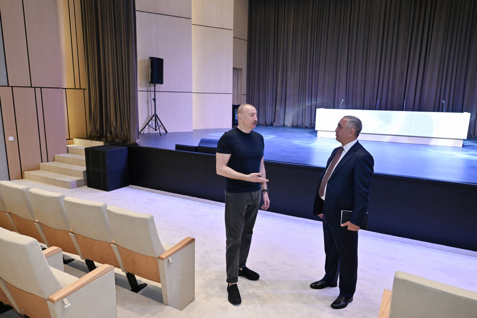Prezident Şuşa və Xankəndiyə səfər etdi, sakinlərlə görüşdü (FOTO)