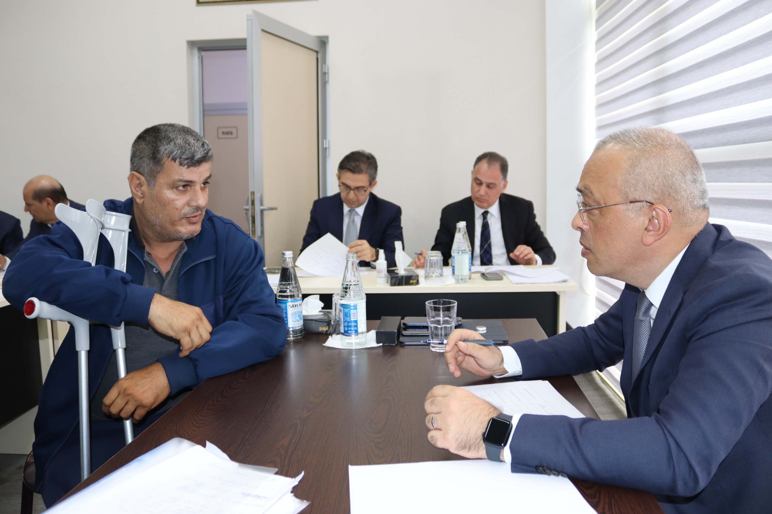 ADSEA sədri Naftalan şəhərində vətəndaşlarla görüşdü (FOTO)