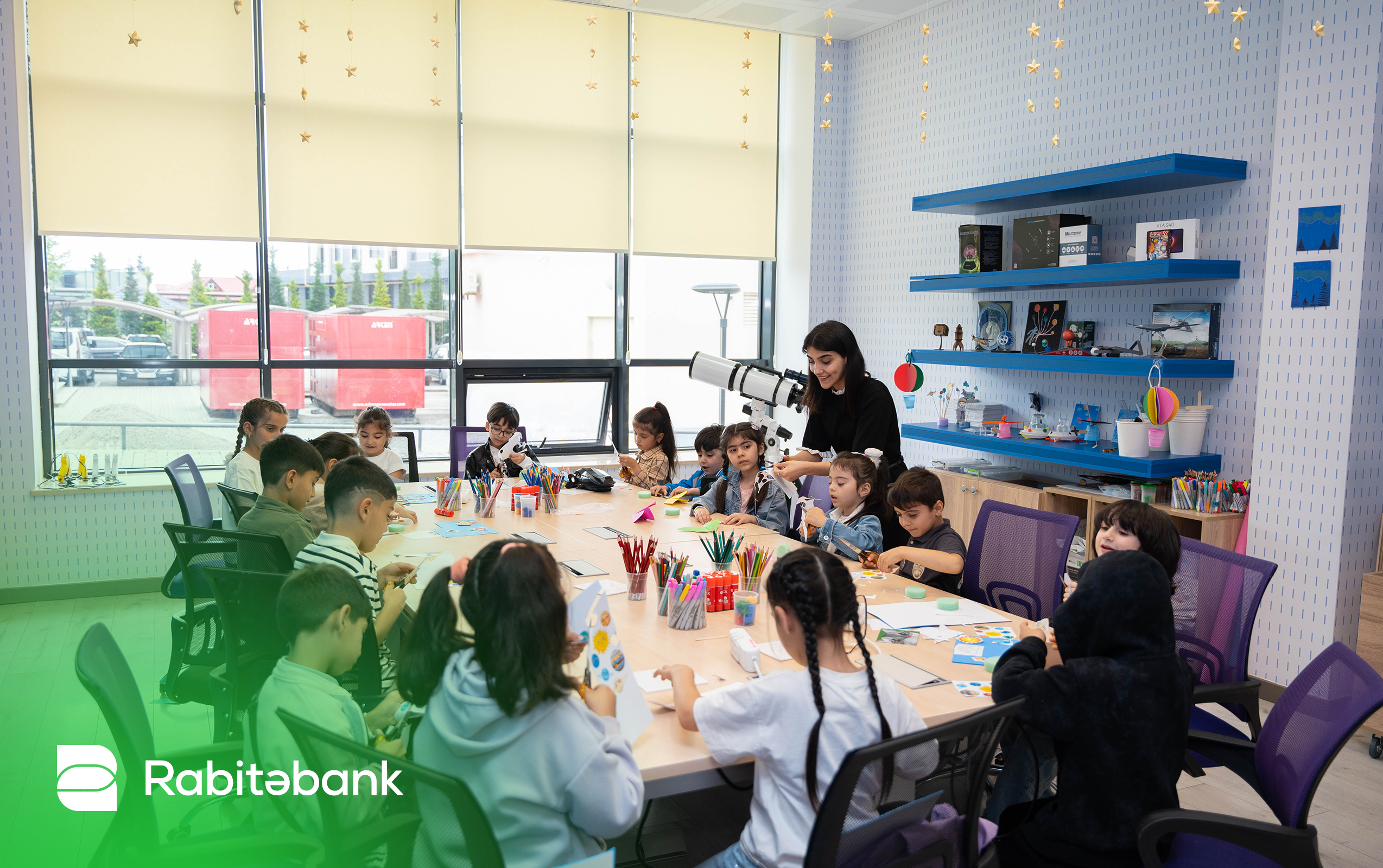 Rabitəbank və İnnovasiyalar Mərkəzi şəhid övladları üçün 