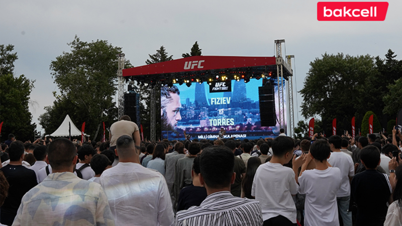 Bakcell ilə Bakıda unudulmaz UFC həyəcanı yaşandı