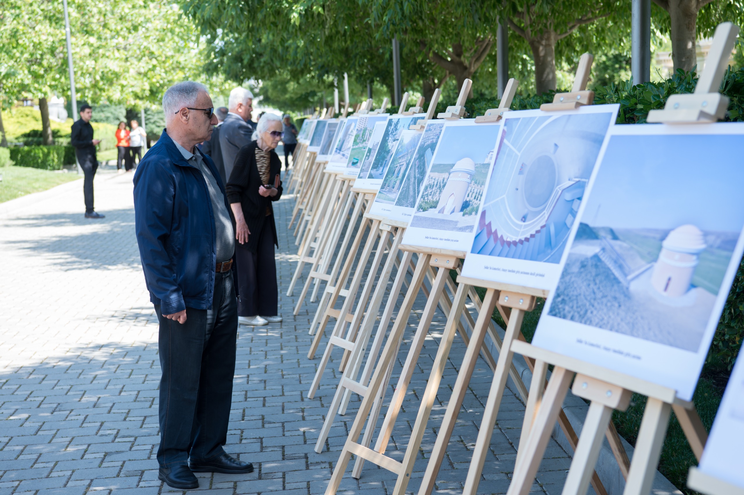 Yasamal parkında tarixi su təsərrüfatı obyektlərinə baxış sərgisi təşkil olundu (FOTO)