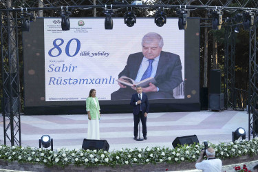 Xətaidə Sabir Rüstəmxanlının 80 illik yubileyinə həsr olunmuş təntənəli tədbir keçirildi (FOTO)