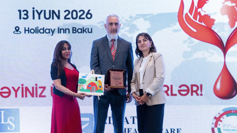 Bank Respublika qan donorluğuna dəstəyə görə təltif olundu
