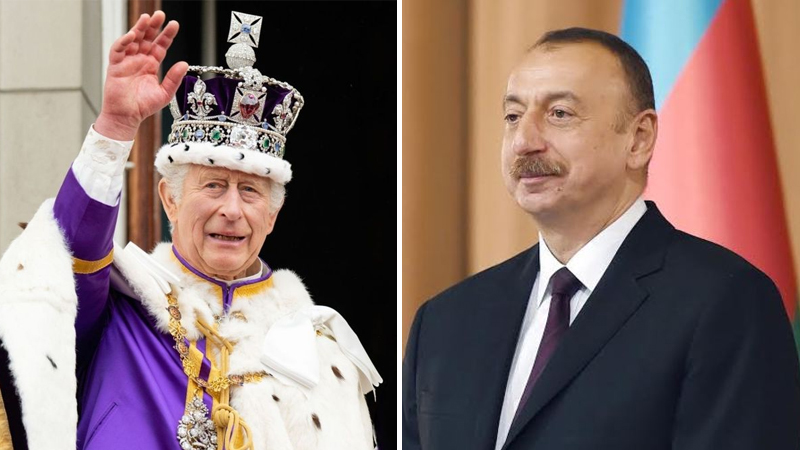 İlham Əliyev Kral III Çarlza məktub göndərdi