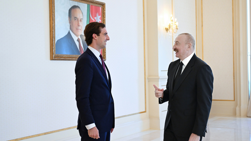 Prezident ABŞ Dövlət katibinin köməkçisini qəbul etdi (FOTO)