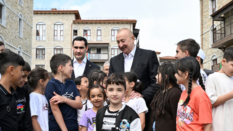 Prezidentlər Şuşada 