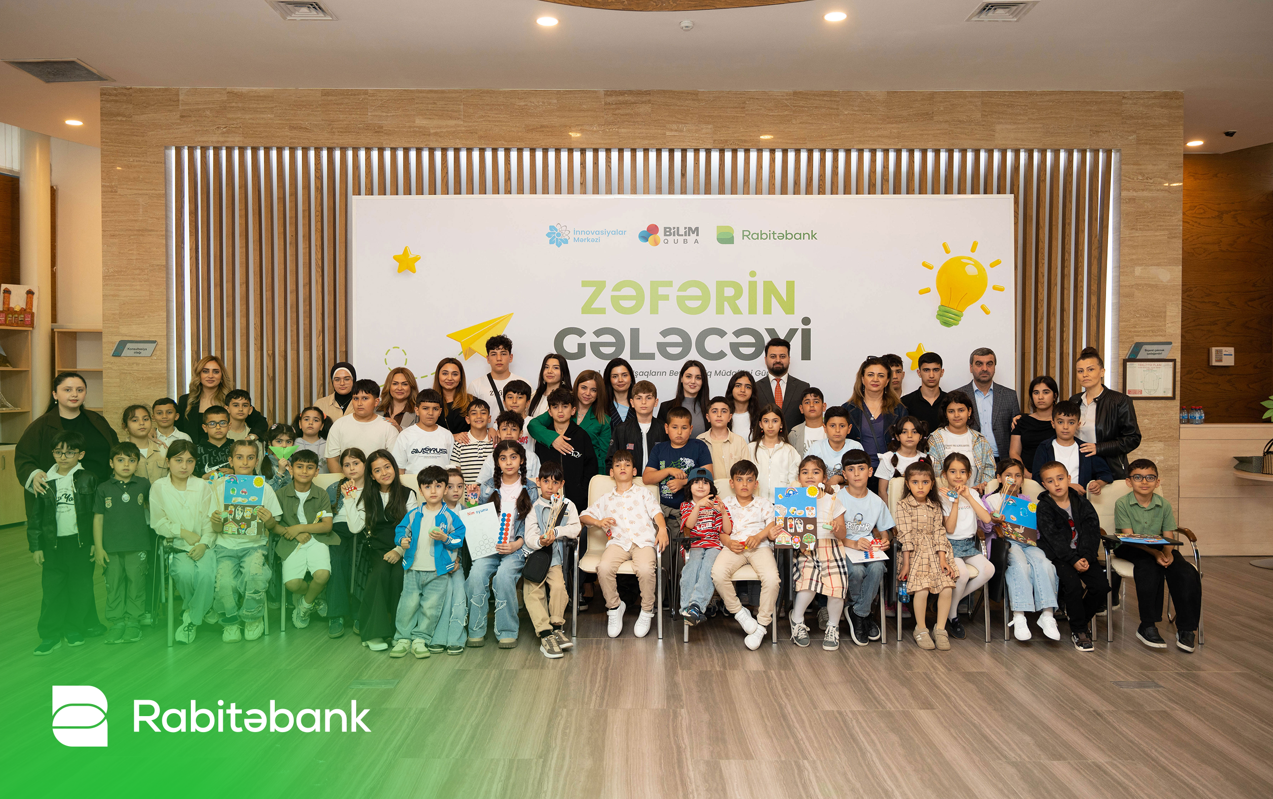 Rabitəbank və İnnovasiyalar Mərkəzi şəhid övladları üçün 