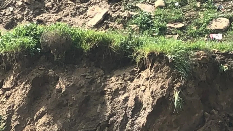 Quba rayonunda sürüşmə oldu