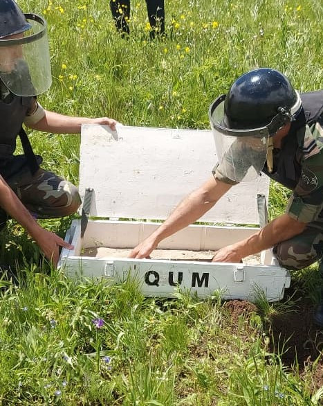 Şahbuzda tank əleyhinə qumbaraatanın idarəetmə mühərriki aşkarlandı (FOTO/VİDEO)