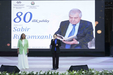 Xətaidə Sabir Rüstəmxanlının 80 illik yubileyinə həsr olunmuş təntənəli tədbir keçirildi (FOTO)