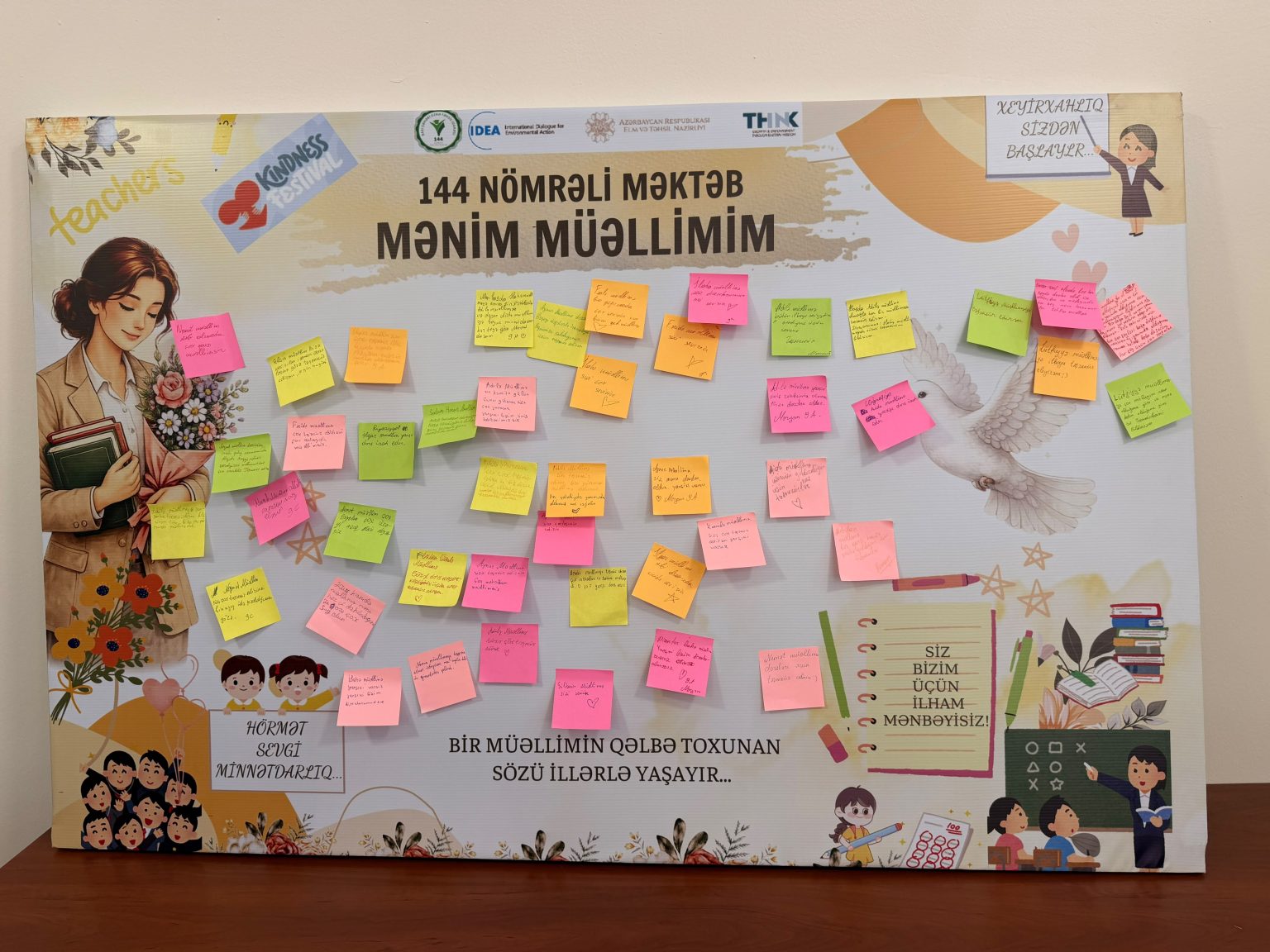 144 nömrəli tam orta məktəb “Xeyirxahlıq Festivalı”na qoşuldu (FOTOLAR)