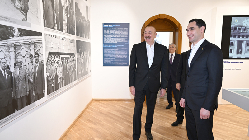 Prezidentlər Şuşada 