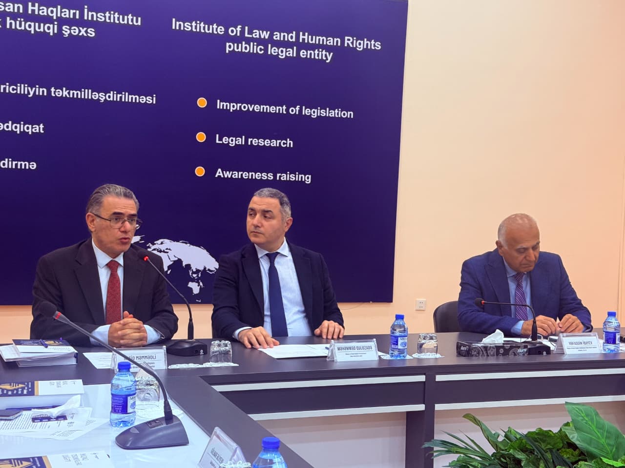 Jurnalistlər üçün insan hüquqlarına dair maarifləndirici sessiya keçirildi (FOTO)