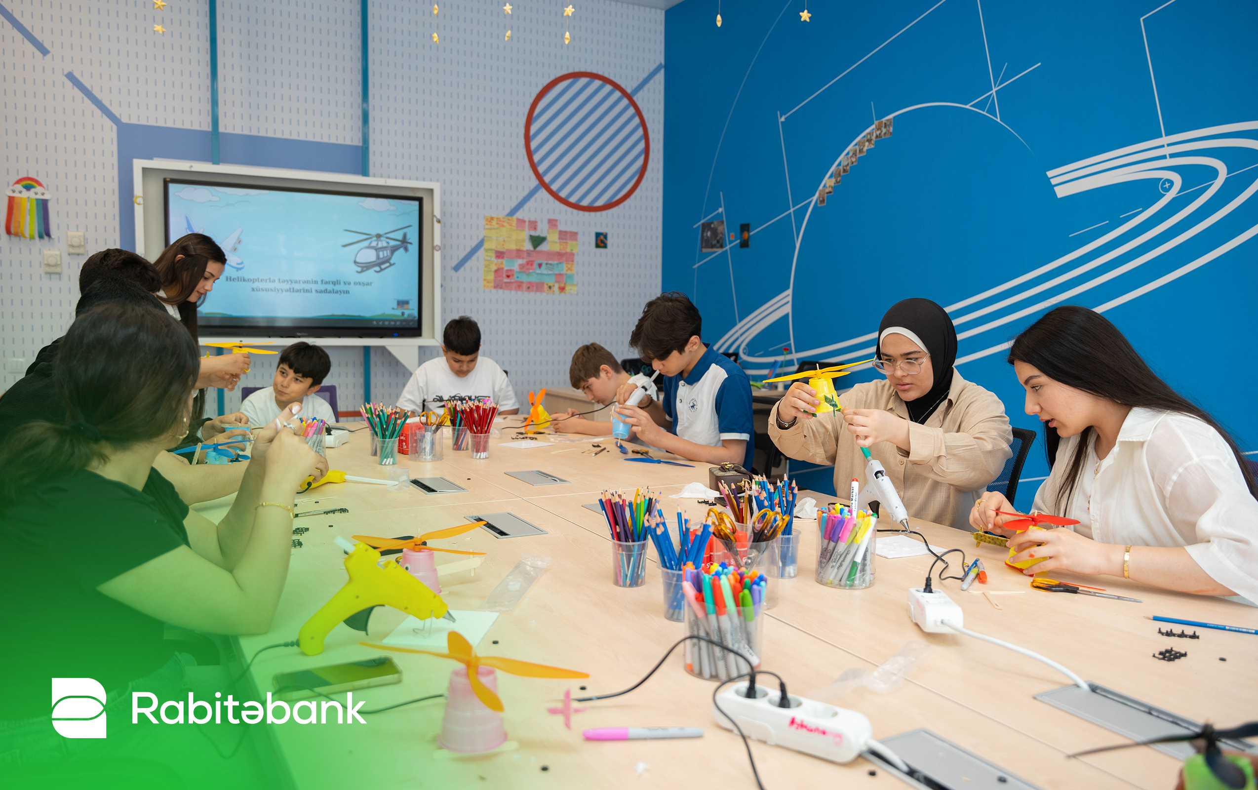 Rabitəbank və İnnovasiyalar Mərkəzi şəhid övladları üçün 