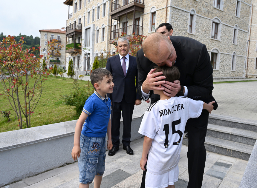 Prezidentlər Şuşada 