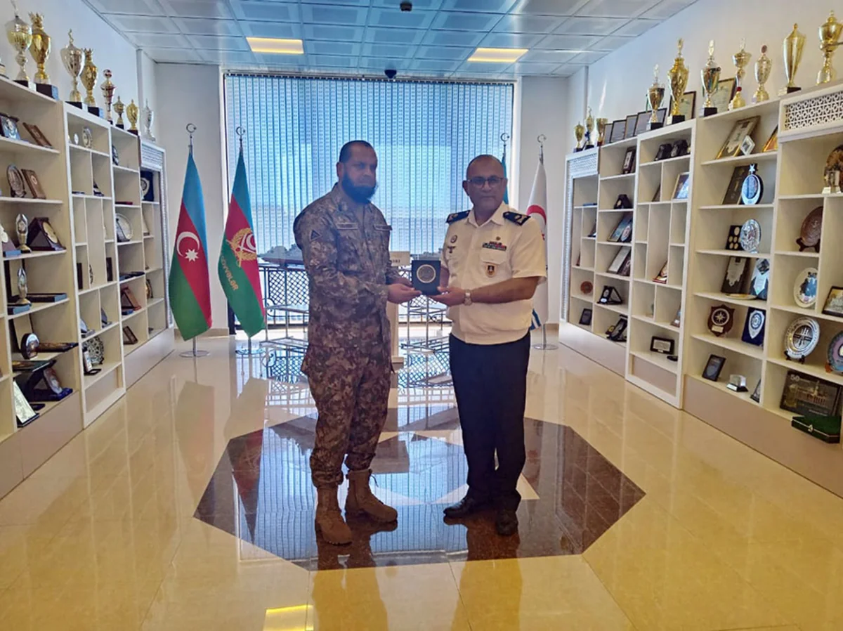 Pakistan MMU-nun nümayəndə heyəti Azərbaycan HDQ-ni ziyarət etdi (FOTO)
