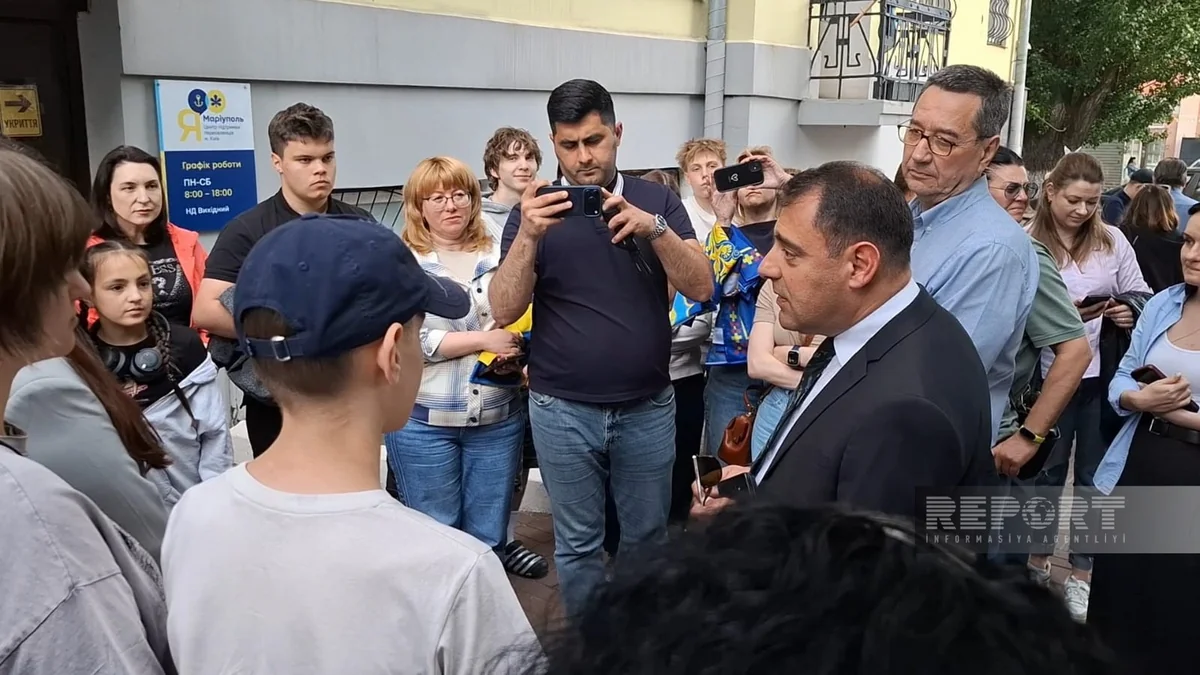 Ukraynalı uşaqların növbəti qrupu reabilitasiya üçün Azərbaycana yola salındı