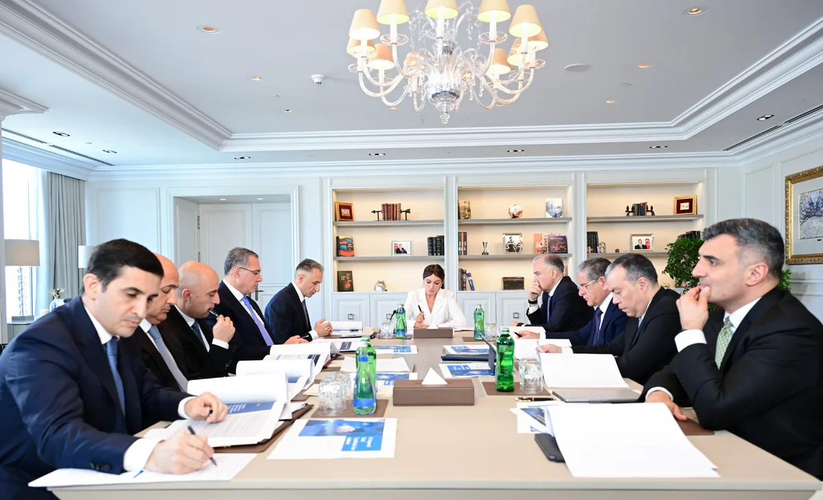 Mehriban Əliyevanın sədrliyi ilə Rəqəmsal İnkişaf Şurasının ilk iclası keçirildi (FOTO)
