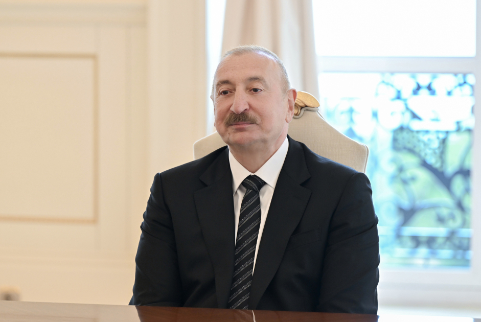 Prezident TBMM sədrinin rəhbərlik etdiyi nümayəndə heyətini qəbul etdi (FOTO)