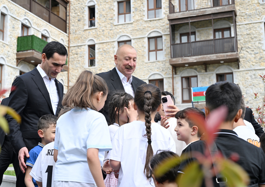 Prezidentlər Şuşada 