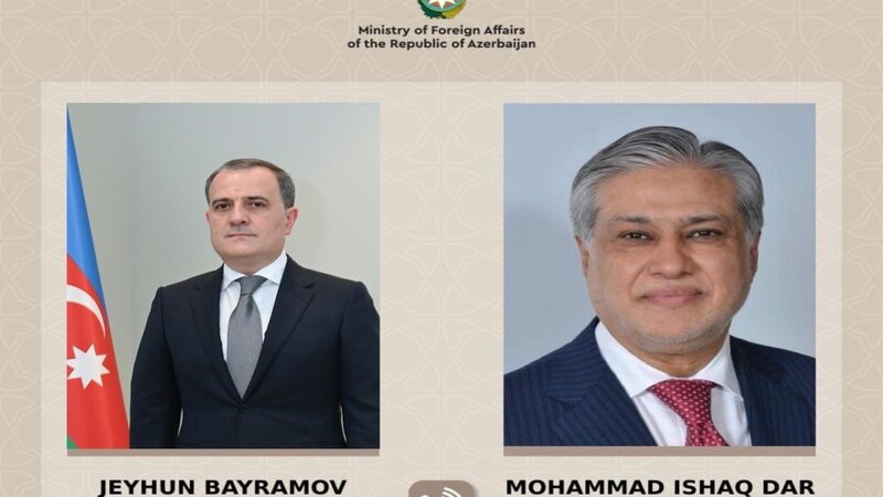 Ceyhun Bayramov ilə İshaq Dar arasında telefon danışığı oldu